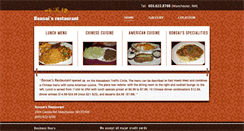 Desktop Screenshot of bonsaisrestaurant.com